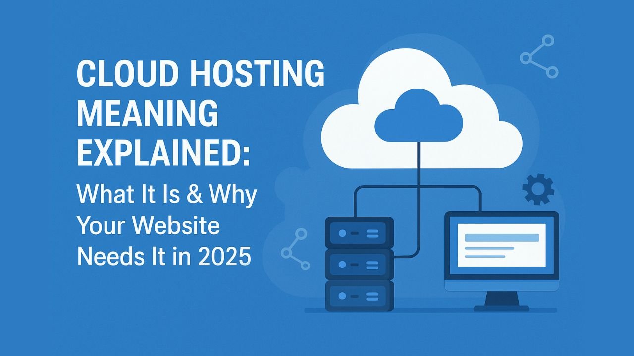 Cloud Hosting Meaning Explained: What It Is & Why Your Website Needs It in 2025