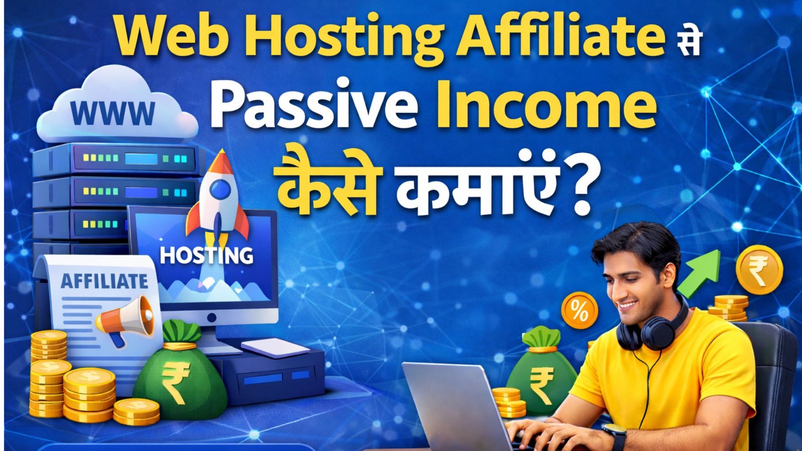 Web Hosting Affiliate से Passive Income कैसे कमाएँ