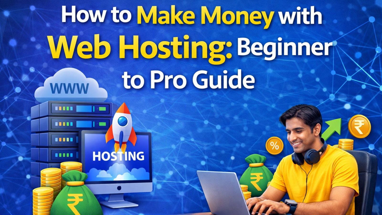 How to Make Money with Web Hosting: Beginner to Pro Guide